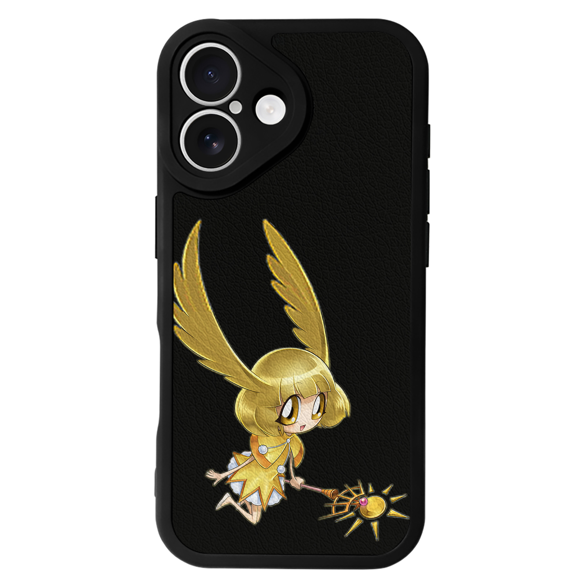 遊☆戯☆王 Yu-Gi-Oh! 【iPhone 16シリーズ対応】シリコンスマホケース（レザー調） 材質：シリコン